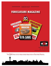 foreclosure magazine advertising